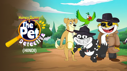 Honey Bunny and Pet Detective Hindi Animation Movie Thumbnail