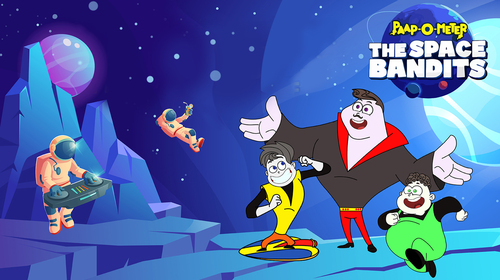 Paap-O-Meter and The Space Bandits Hindi Animation Movie Thumbnail