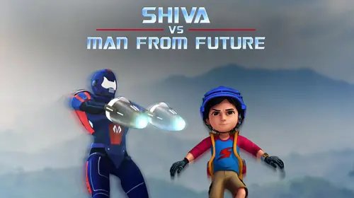 Shiva Vs Man From Future Hindi Animation Movie Thumbnail