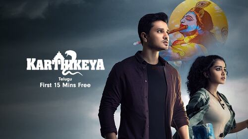 Karthikeya 2 | Watch first 15 mins FREE Telugu Action Trailer Thumbnail