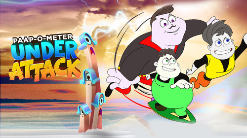 Paap-O-Meter Under Attack Hindi Animation Movie Thumbnail