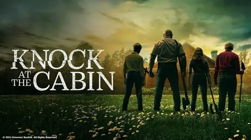 Knock at the Cabin English Horror Trailer Thumbnail
