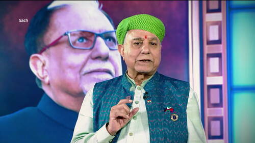 Consistency: Dr Subhash Chandra’s Key to Success - Sach - Subhash Chandra Show - Promo Talk Show Trailer Thumbnail