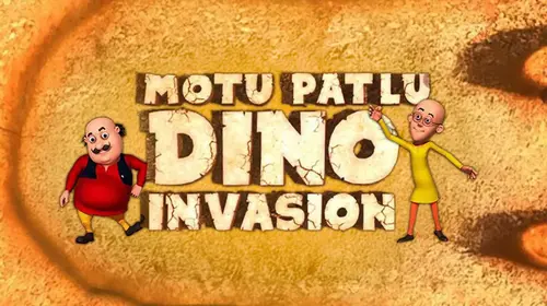 Motu Patlu Dino Invasion Hindi Kids Movie Thumbnail