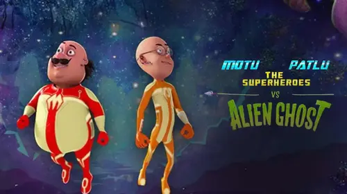 Motu Patlu: The Superheros Vs Alien Ghost Hindi Kids Movie Thumbnail