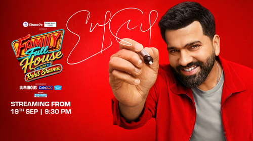 Family Full House With Rohit Sharma Hindi Reality Trailer Thumbnail