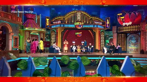 Abhijeet Plays a Fun Game with the Stars - Chala Hawa Yeu Dya - Comedycha Gangwar - Promo Marathi Reality Trailer Thumbnail