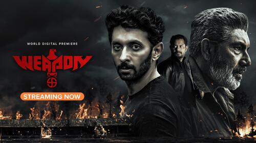 Weapon Tamil Action Movie Thumbnail