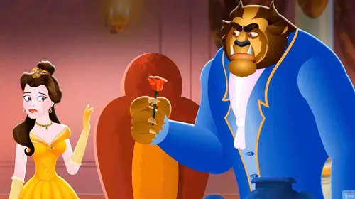 Beauty and The Beast English Animation Shorts Thumbnail