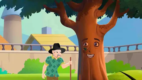 Ghamandi Ped Hindi Animation Shorts Thumbnail