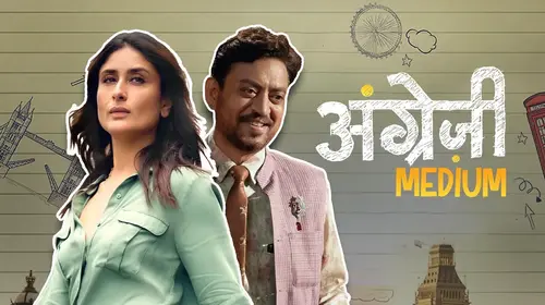 Angrezi Medium Hindi Drama Movie Thumbnail