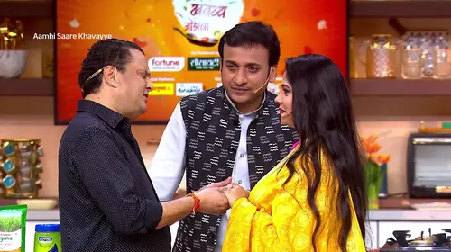 Ambar's Eighth Vow for Sulekha - Amhi Sare Khavaiyee - Jodicha Mamla - Promo Marathi Reality Trailer Thumbnail