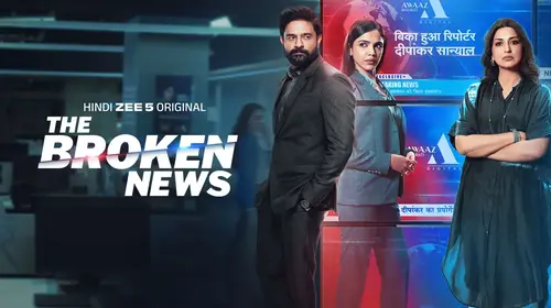 The Broken News Hindi Drama Trailer Thumbnail