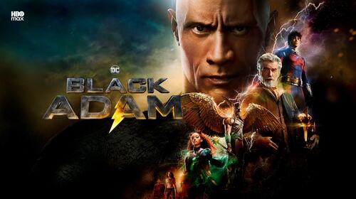 Black Adam English Action Movie Thumbnail