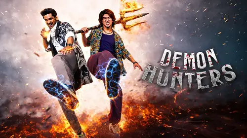 Demon Hunters Hindi Action Trailer Thumbnail