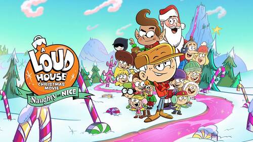 A Loud House Christmas Movie: Naughty or Nice English Animation Movie Thumbnail