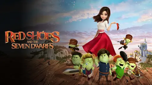 Red Shoes and The 7 Dwarfs Hindi Animation Movie Thumbnail