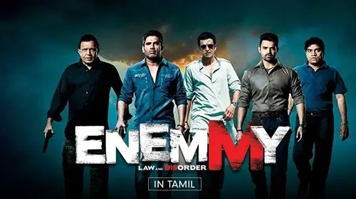 Enemmy Hindi Action Movie Thumbnail