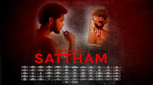 SATTHAM Tamil Thriller Movie Thumbnail
