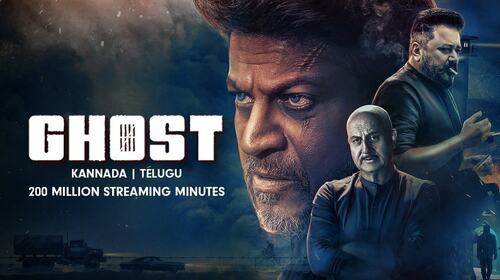 Ghost| 15 Minutes Free Kannada Action Trailer Thumbnail