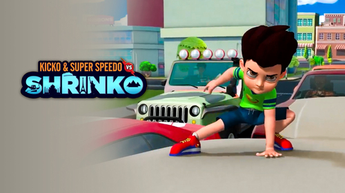 Kicko and Super Speedo Vs Shrinko Hindi Animation Movie Thumbnail