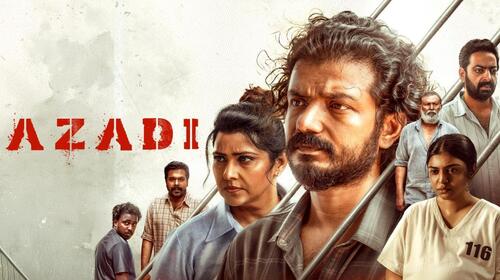 Azadi Telugu Action Movie Thumbnail