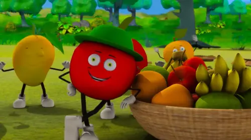 An Apple A Day Hindi Animation Shorts Thumbnail