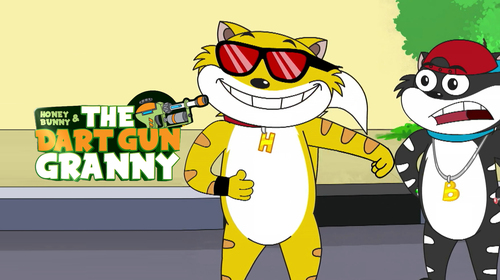 Honey Bunny and The Dart Gun Granny - Bangla Bengali Animation Movie Thumbnail