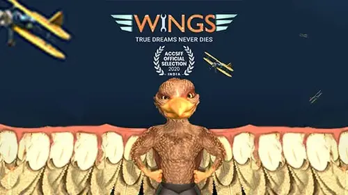 The Wings - True Dreams Never Dies Hindi Animated Shorts Movie Thumbnail