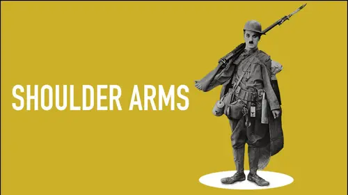 Charlie Chaplin - Shoulder Arms English Comedy Movie Thumbnail