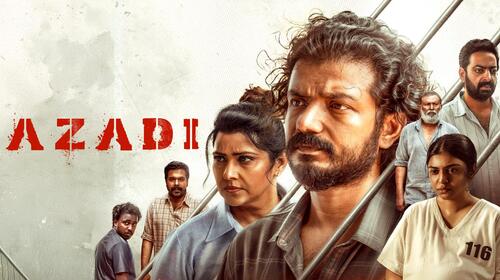 Azadi Telugu Action Movie Thumbnail