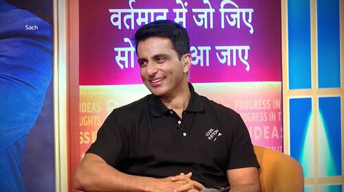 Sonu Sood's Candid Chat with Dr Subhash Chandra - Sach - Subhash Chandra Show - Promo Talk Show Trailer Thumbnail
