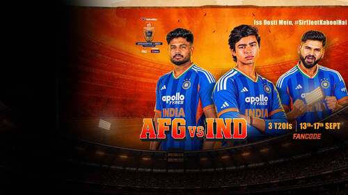 AFG vs IND 2026 Hindi Sports Trailer Thumbnail