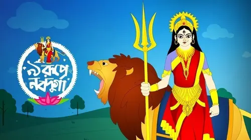 Noy Rupe Nabadurga Bengali Animation Series Thumbnail