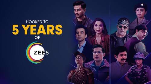 Hooked to ZEE5: Celebrating 5 Years | Promo Hindi Entertainment Trailer Thumbnail