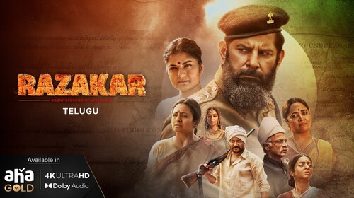 Razakar Telugu Periodic Drama Movie Thumbnail