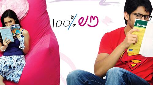 100% Love Malayalam Comedy Movie Thumbnail