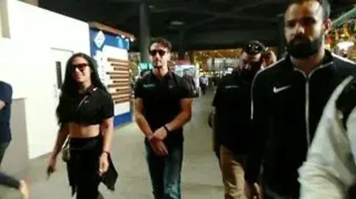 Pari-Tiger Spotted At Airport Entertainment Trailer Thumbnail