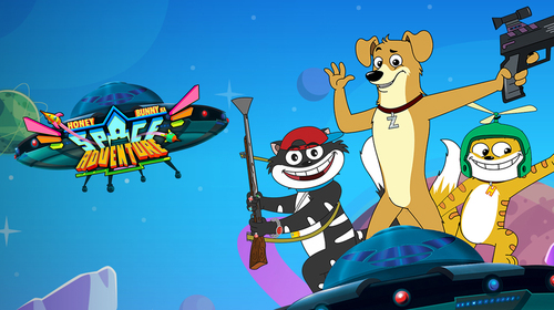 Honey Bunny Ka Space Adventure Hindi Animation Movie Thumbnail