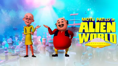 Motu Patlu in Alien World Hindi Kids Movie Thumbnail