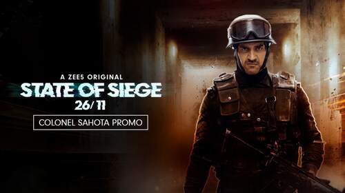 Col Sahota, the Commanding Officer | State of Siege: 26/11 | Promo Hindi Crime Trailer Thumbnail