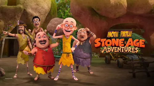 Motu Patlu Stone Age Adventures Hindi Kids Trailer Thumbnail