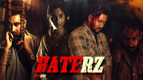 Haterz Punjabi Thriller Movie Thumbnail