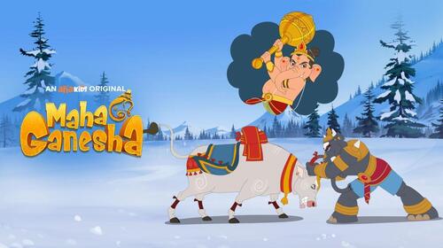 Maha Ganesha Telugu Animation Series Thumbnail