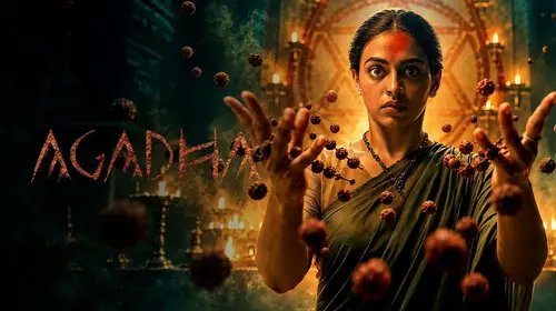 Agadha Telugu Horror Movie Thumbnail