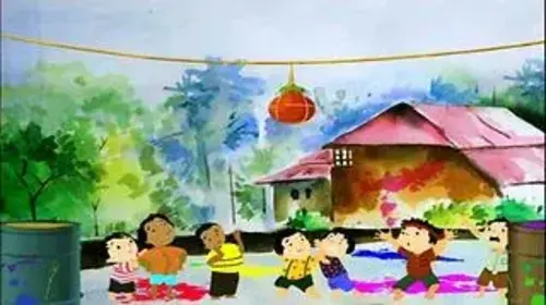 Colors Of Holi Anime Trailer Thumbnail