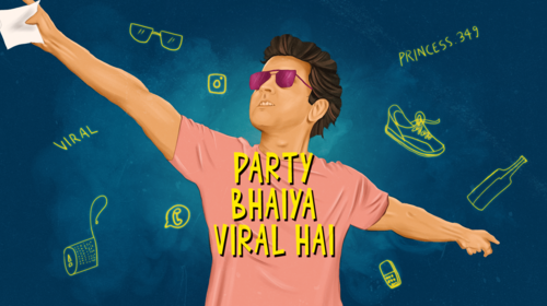 Party Bhaiya Viral Hai Hindi Comedy Movie Thumbnail
