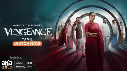 Vengeance Tamil Political Thriller Movie Thumbnail
