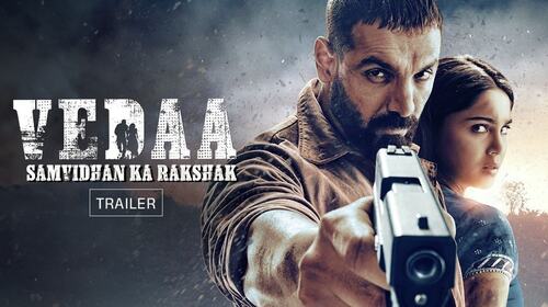Vedaa | Trailer Hindi Action Trailer Thumbnail