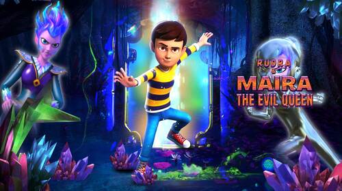 Rudra And Maira The Evil Queen Hindi Animation Movie Thumbnail